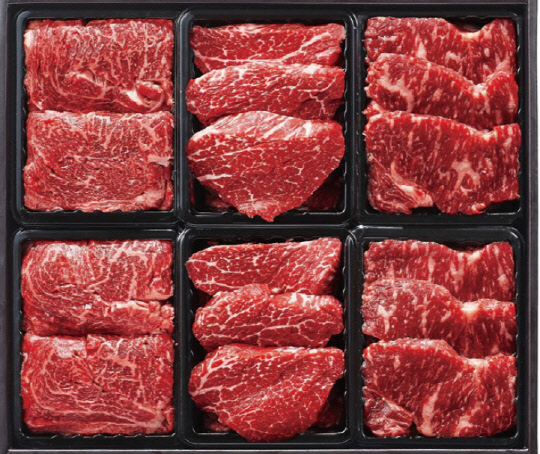 현대백화점 한우 선물세트 제품 이미지. 현대백화점 제공